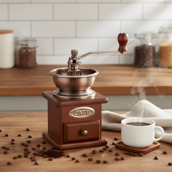 Wooden Coffee Grinder
